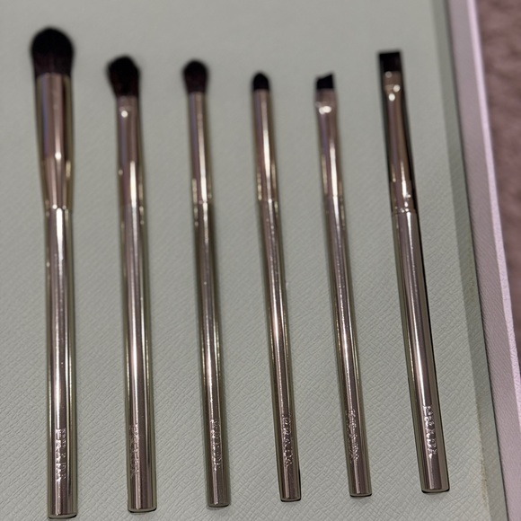 Prada Silver Makeup Brush Set - Picture 7 of 8